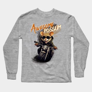 Awesome Possum Long Sleeve T-Shirt
